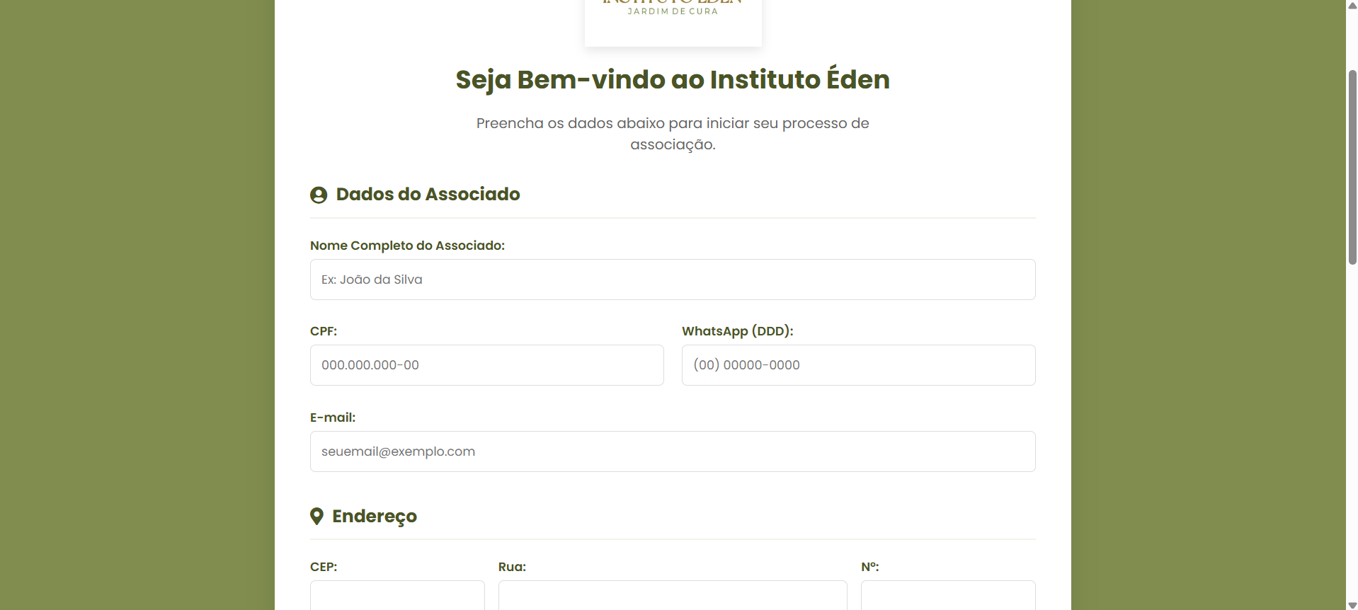 Tela do sistema 3 (Página de Vendas)